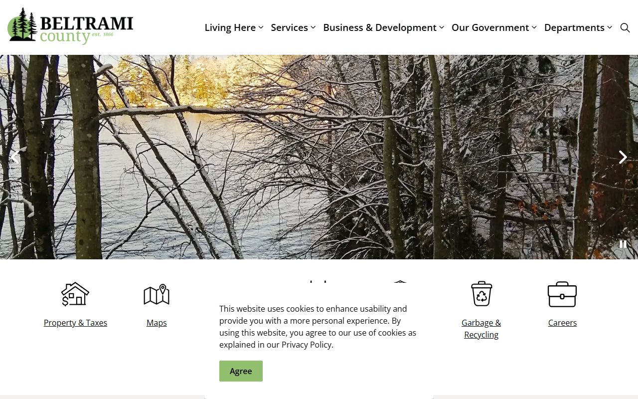 Beltrami County government - court records and public data